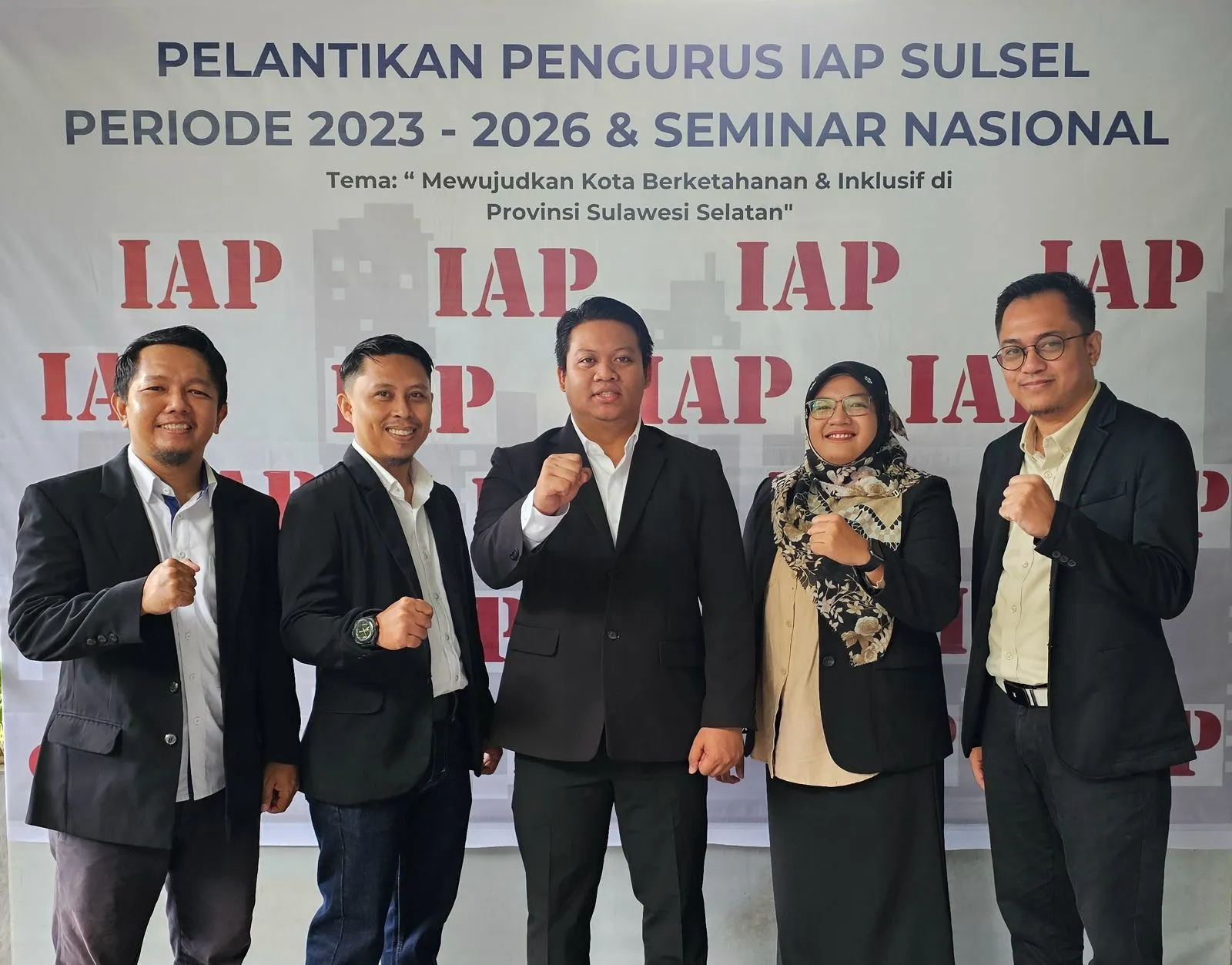 Lima Dosen PWK Fakultas Teknik Unismuh Makassar Terpilih sebagai Pengurus IAP Sulsel